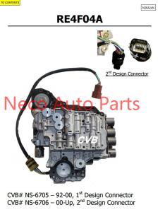 Quality Auto transmission RE4F04A sdenoid valve body good quality used original parts wholesale