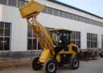 0.6 CBM Rated Bucket Front End Wheel Loader , 37KW Rated Power Four Wheel Loader