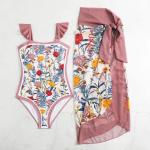 Fringed Bikini Three Piece Swimwear Ladies Flash Cloth 3 Piece Swimming Suit