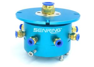 Quality 8 Outlet Flow Pneumatic Rotary Union 3801015 For 15mm Pipe wholesale