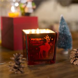 Quality Reed Diffuser Luxury Scented Glass Candle Holder With Customized Logo wholesale