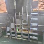 House Hold Safety Step Ladders 6 Step Aluminium Ladder