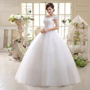 Quality New Arrival Factory Supply Wedding Dress, Lace Straps Bride Slim Studio Wedding Dress wholesale