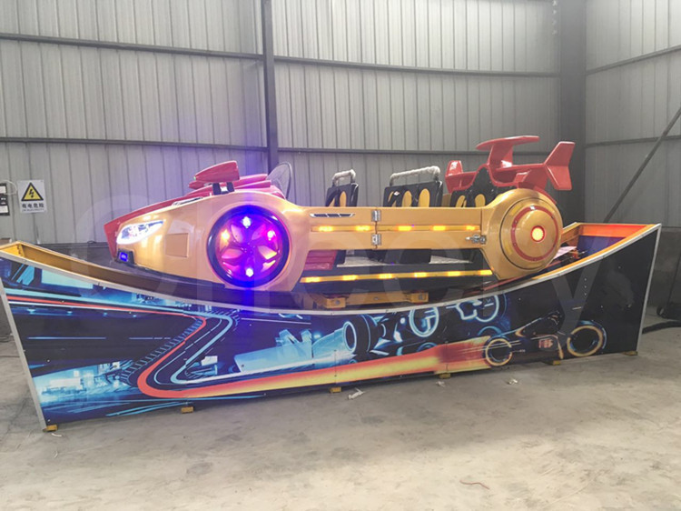 Amusement Park Equipment Entertainment Rides Kids Drift Car Mini Speed Car Game