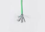Copper 4 Twisted Pairs SFTP Cat6 Shielded Ethernet Cable