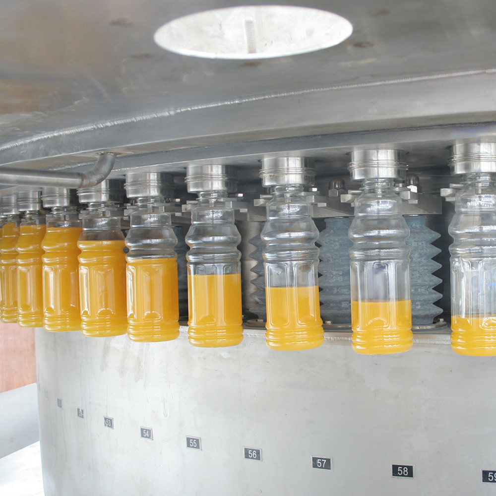 Fully Automatic Fruit Juice Filling Machine 380v Processing Bottle Production Line