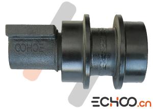 Quality 4349516 Black Excavator Top Roller With Double Flanges HRC52-58 Hardness wholesale
