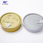 Round Food Tin Packing 99x27mm Tin Food Cans 180ml Customized