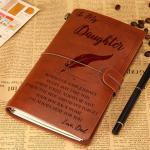 Business Office Gift Promotion PU Leather Writing Travelers Notebook for Travel