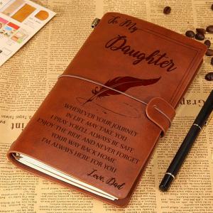 Quality Business Office Gift Promotion PU Leather Writing Travelers Notebook for Travel Diary wholesale