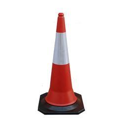 Quality 75cm red Pure Pe safety cone wholesale