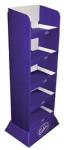 Household Cardboard Retail Display Stands , Custom Cardboard Counter Displays