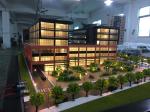 Miniature Industrial Scale Models Laser Carving Artwork Renderings Color