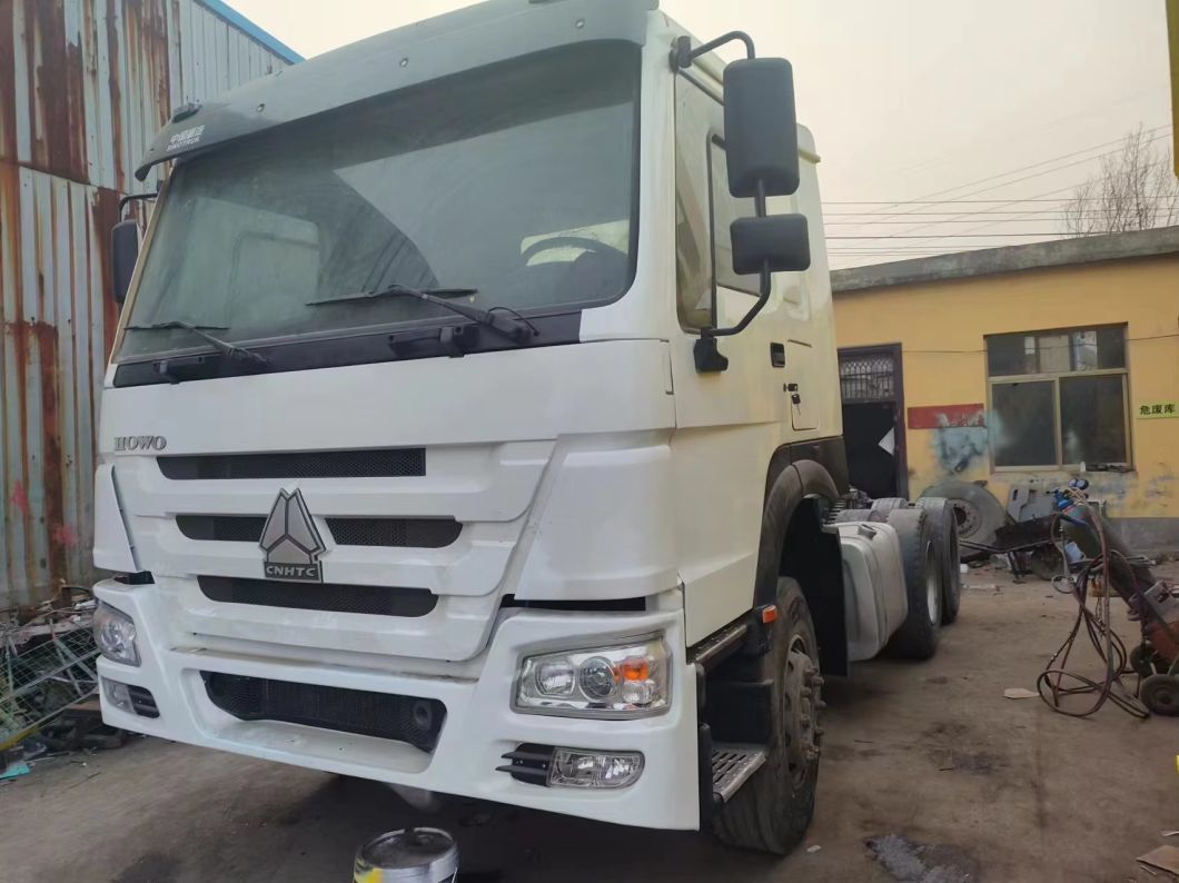 White. Sinotruk HOWO 6*4 Tractor Truck Good Condition