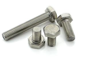 Quality Carbon Steel Metric Hex Head Cap Screw 4.8 8.8 Grade DIN933 DIN931 16mm - 70mm Length wholesale