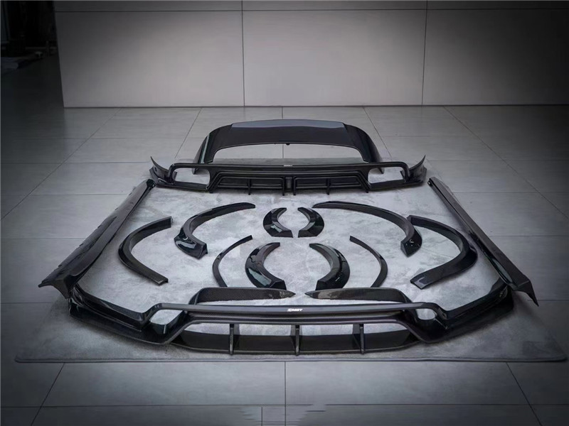 The New Product for Cayenne Carbon Fiber Body Kit for Cayenne Front Shovel Back Lip Spoiler