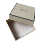 Square Lid And Base Box Hot Foil / UV / Varnish Finish Rigid Gift Boxes With