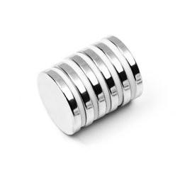 Quality Permanent Type and Disc Shape D15 x 2mm Neodymium magnet wholesale
