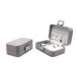Quality Rectangle 17*9*5cm Portable Travel Jewelry Case wholesale