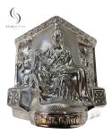 Luxury Silver Plated Plastic Coffin Corner Funeral Decoration Supplies Wholesale