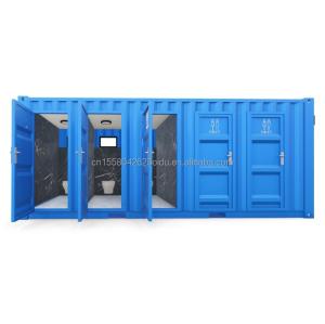 Quality Customized Color Prefab Mobile Portable Bathroom Toilet for Outdoor Container House Units from Direct 's Modern Modular wholesale