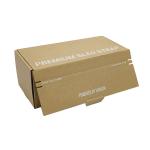 Luxury Electronic Commerce Shipping Box With Flute Material And Ribbon
