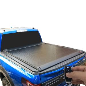 Quality Matte Black Pickup Bed Covers Electric Power Retractable Truck Bed Tonneau Cover For Dodge Ram wholesale