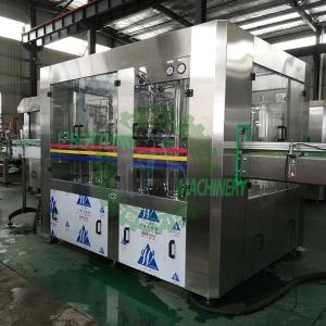 China Auto Carbonated Soft Gas Soda Drink Tin / Aluminum Cans Filling Machine on sale