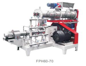 Quality 3000 - 4000kg / H Floating Fish Feed Extruder 50Hz For Animal Wet Way Stable wholesale