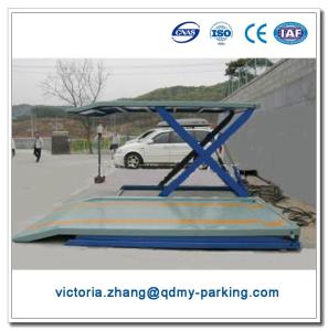 Quality Two Vehicle Car Parking Lift China Scissor Lift Manual Scissor Platform wholesale