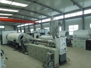 Quality 655-1380mm Pre-Insulated Pipe Extruder Production Line Siemens Computer Control wholesale