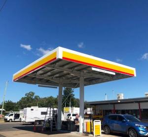 Quality Q355 Petrol Gas Station Canopy Long Span Galvanization Inexpensive wholesale
