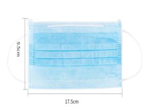 Quality Ordinary Civilian Earloop Procedure Masks Non - Woven Polypropylene Fabric wholesale