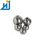 Drilled Solid 40mm AISI 304 Steel Beads Round With 4mm Or 5mm Hole Through