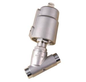 Quality Neutral Gas Normal Open NO Pneumatic Angle Seat Valve wholesale