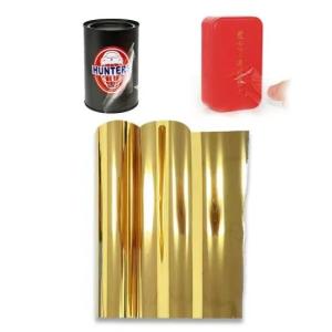 Quality Gold Foil DTF Transfer Film Sheets Label UV DTF Film Printing For Mugs Transfer wholesale