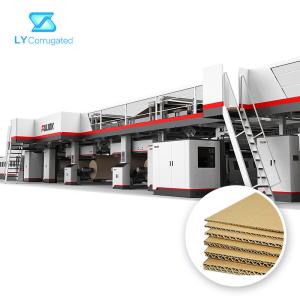 Quality WPA Corrugated Cardboard Machine , 3 Ply Corrugated Carton Production Line wholesale