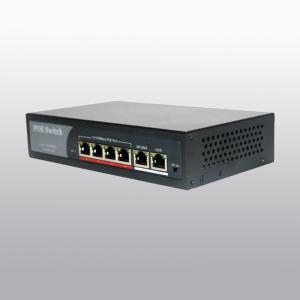 Quality 4EP+2E Series FTTH Router Modem 100M POE Switch 4 10 / 100Mbps POE Ports wholesale