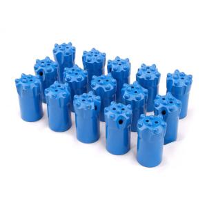 Quality Blue Tungsten Carbide Buttons , Tipped Tapered Drill Bits For Rock Drilling wholesale