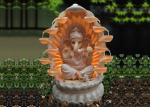 Home Interiors Decoration Buddha Water Fountain
