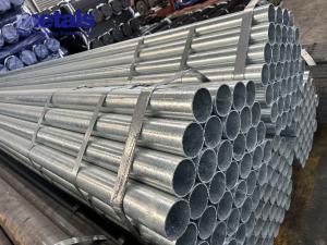 China OEM ERW Carbon Galvanized Steel Pipe GI Round Tubing on sale