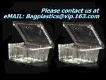 Airtight leakproof microwave custom rectangle plastic meal compartment bento