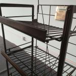 Newspaper Shelf Display Rack L*W*H 458*397*1415 Size ISO9001 2000 Certification