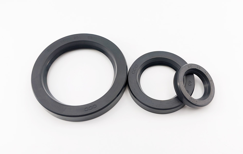 High Pressure Gear Reducer Oil Seals Black Rubber Oil Seal Oil Resistant