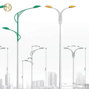 Quality Octagonal Street Light Pole 3-10mm Thickness wholesale