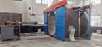 15-30min Cycle Time Shuttle Rotomolding Machine With Field Installation Provided