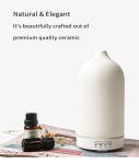 HOMEFISH PP Ceramic Aromatherapy Ultrasonic Aroma Humidifier 2.4MHz