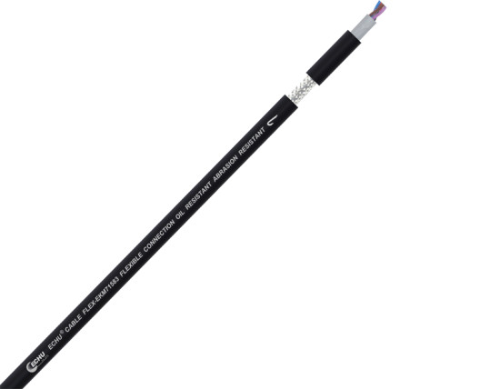 Oil-resistance Tinned Copper Shielded 85% Control Cable RVVYP H05VVC4V5-K for Installation