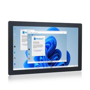 Quality Dual Lan 1000nits Waterproof Resistive Touch Screen 24V Industrial 21.5&quot; Outdoor Panel PC wholesale