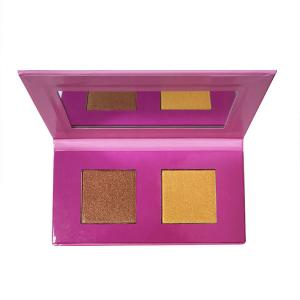 Quality New arrival 2 Colors Vegan Bronze Pressed Contour And Highlighter wholesale